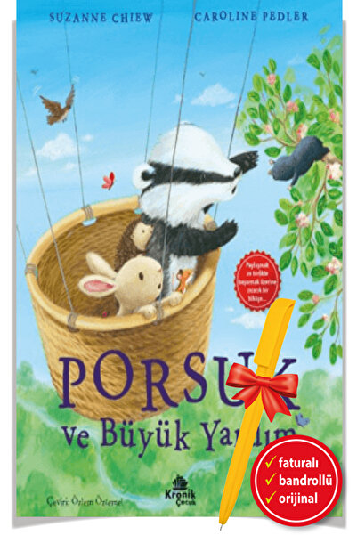 Kronik Kitap Alfa Kalem ile Porsuk ve Büyük Yardım (Suzanne Chiew & Sean Juli...