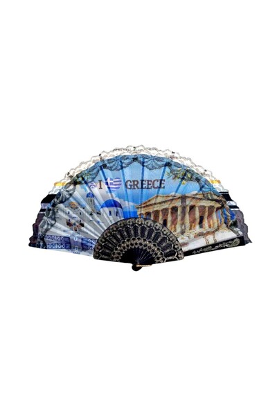 Tradesor Βεντάλια χειρός Souvenir - Σετ 12 τεμάχια - Greece - 216458