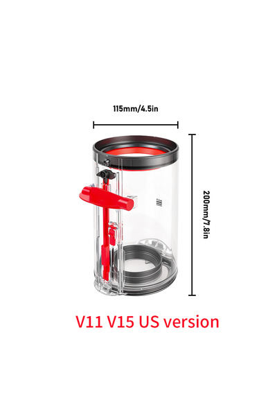 Choice5 V11 V15 Dust bucket Dust Bucket Dust Bin For Dyson V7 V8 V11 V15 V10 ...