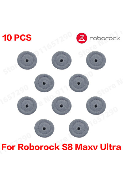 Choice4 roborock 10 Pcs Roborock S8 Maxv Ultra Mop Cloth Spare Parts Vacuum C...