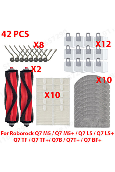 Choice7 roborock Set 1 For ( Roborock Q7 M5 / Q7 M5+ / Q7 L5 / Q7 L5+ / Q7 TF...