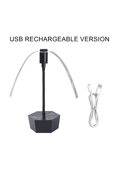 Choice مروحة طاردة للذباب قابلة للشحن عبر USB: جهاز محمول لطرد الحشرات للاستخ...