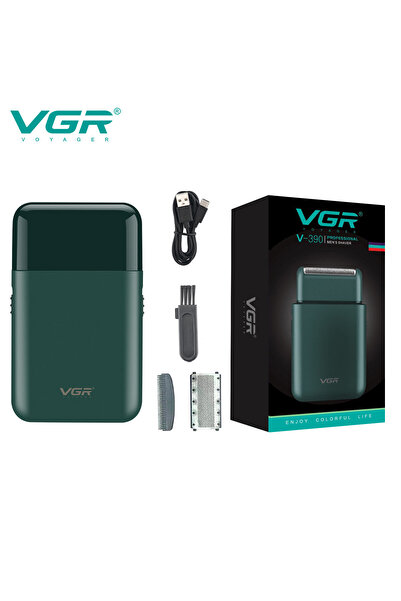 choice2 green blade VGR convenient USB charging mini men's shaver electric ha...