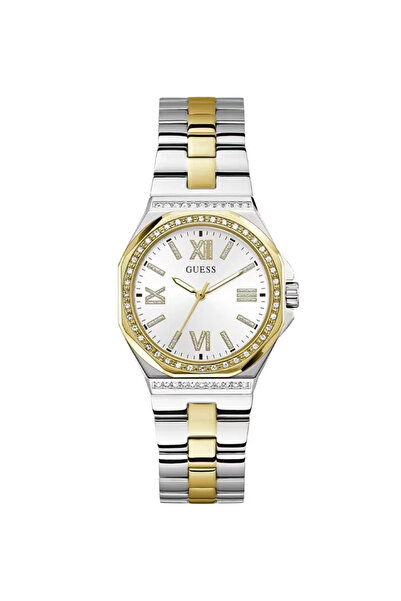 Guess Women's Metallic Gray Wristwatch Gugw1095L3