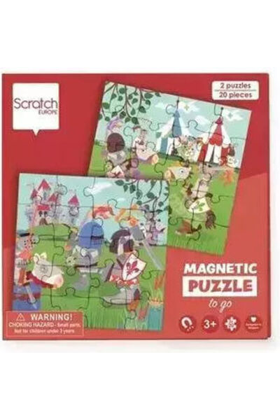 Scratch Europe Puzzle pentru copii 20 piese