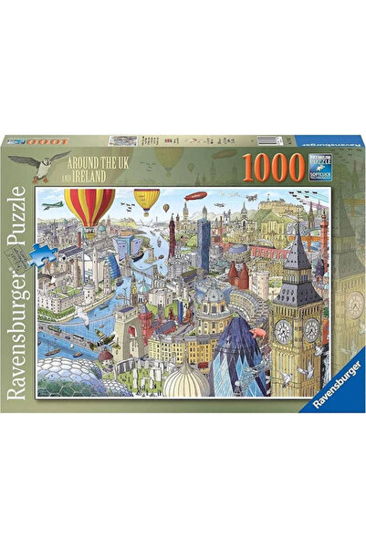 RAVENSBURGER Puzzle Insulele Britanice 1000 Piese