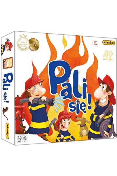 Adamigo Joc de societate: Este în flăcări! Pentru 2-4 jucători, 3+ ani.