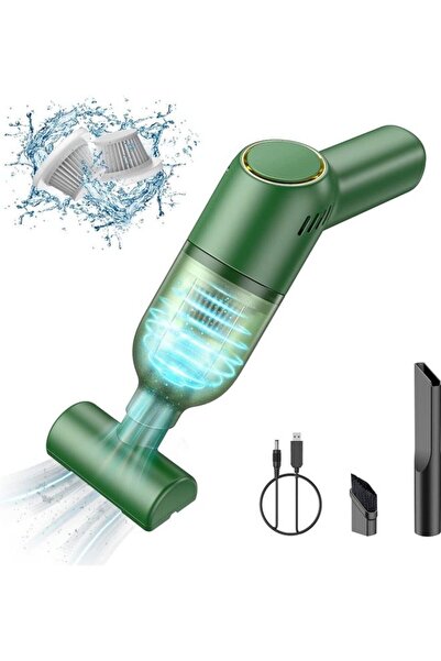 Arabest Handheld Wireless Vacuum Cleaner Set 120 W 2201172 Green