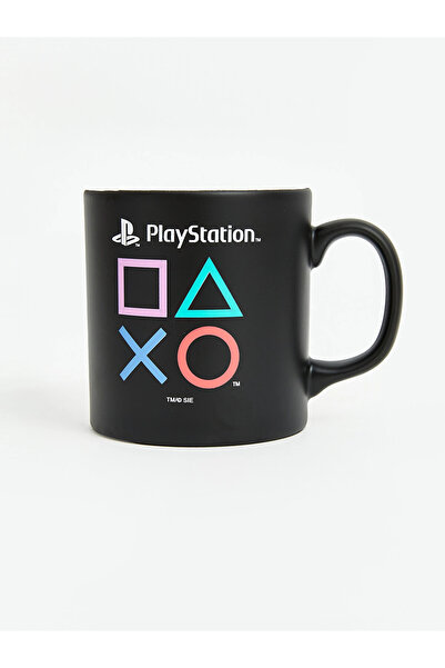 LC Waikiki LCW HOME Siyah Playstation Baskılı Seramik Kupa 320 Ml