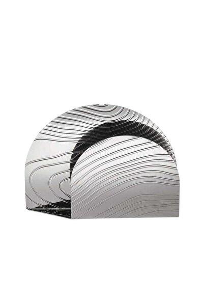 Alessi Θήκη για χαρτί κουζίνας Veneer PU08 15,5x3x12εκ. Ασημί Πολύχρωμο