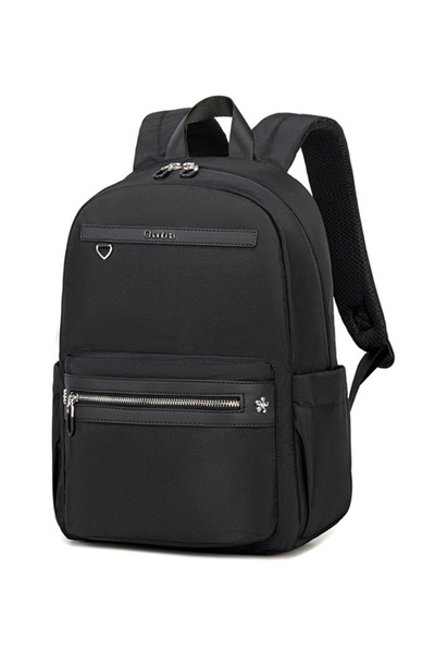 Chantria γυναικεία τσάντα πλάτης CB00649 με θήκη laptop 14", 14.3L, μαύρη