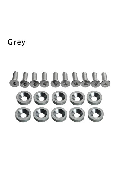 Choice5 1set Grey 1/2set Scooter Fasteners Screws Handle Bar Screw Washers Fo...