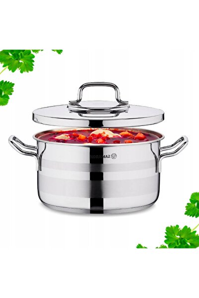 KORKMAZ Oala Traditionala 2.6L, 18cm, Inox, ASTRA, Inductie