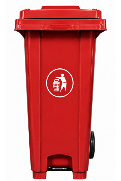 ZAHRA Garbage Bin With Wheel & Pedal 240 LTR