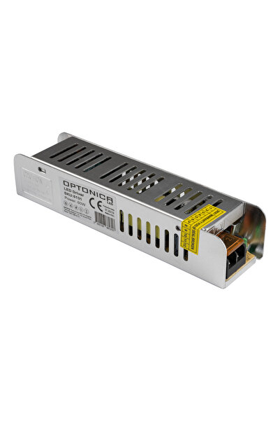 OPTONICA τροφοδοτικό LED καλωδιοταινίας 6131, 60W, 12V/5A