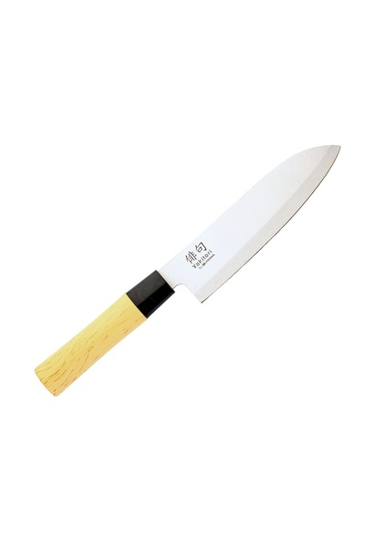 HAIKU Cutit Santoku YAKITORI, 175 mm, otel crom-molibden, maner din plastic, ...