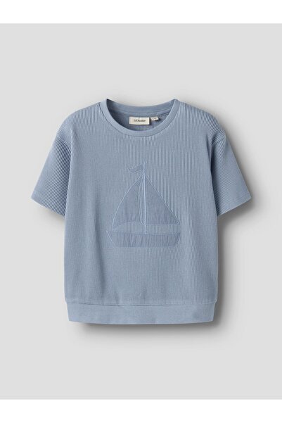 Lil' Atelier Sweatshirt Kurzarm