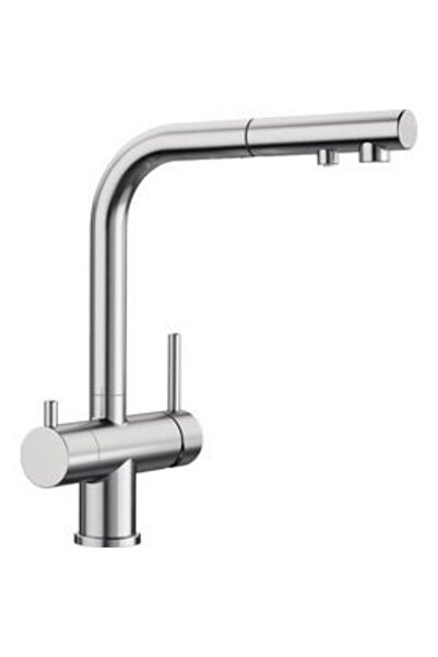 Blanco Fontas-S II Chrome Μπαταρία Κουζίνας Με Αποσπώμενο Ρουξούνι