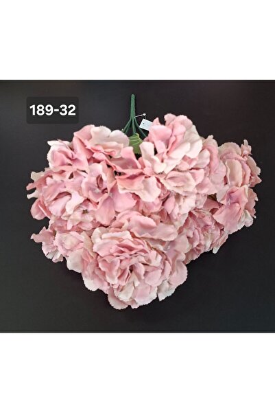 LUCIDIUSDECOR Buchet cu hortensii artificiale roz pudrat - 52cm