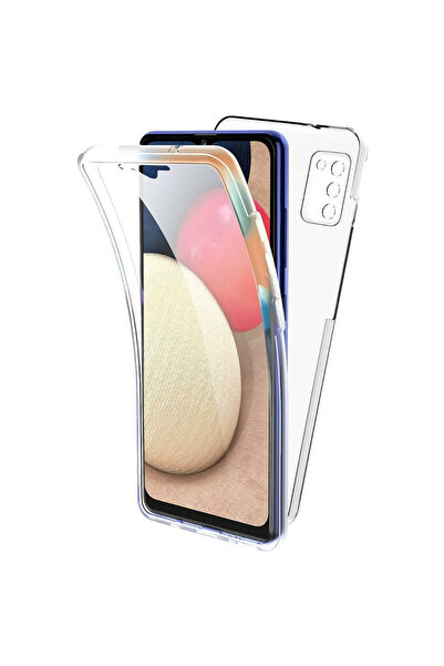 OEM Husă transparentă 360 (față+spate) compatibilă cu Samsung Galaxy A02S