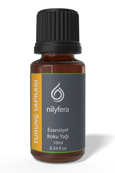 nilyfera Premium Turunç Yaprağı Esansiyel Koku Yağı 10 ml - Buhurdanlık, Difüzör, Çamaşır, Mum ve Temizlik Esansı