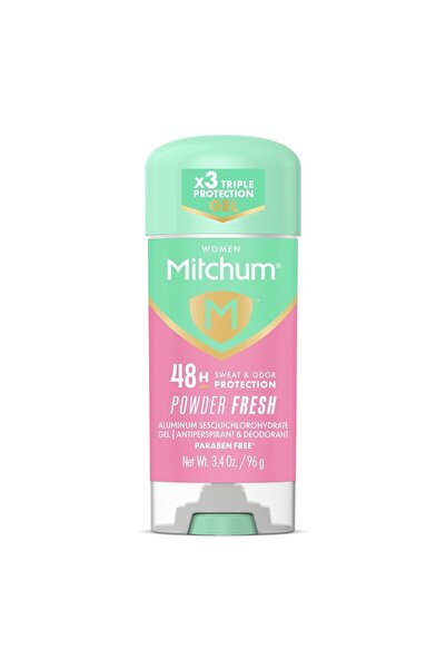 Mitchum Women’s Antiperspirant Deodorant Gel Stick, Powder Fresh Scent, 48HR ...