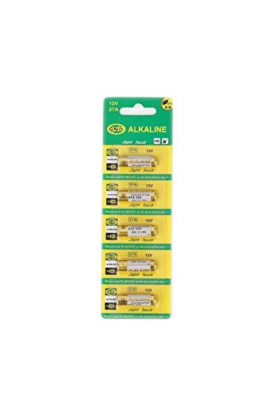 Tradesor Αλκαλικές μπαταρίες - 27A - 12V - 5pcs - 400024