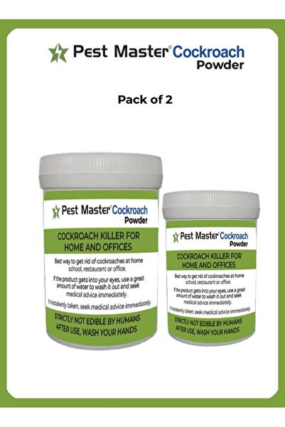 Pestmaster Pest Master Cockroach Powder Say Goodbye to Roach Infestations Pac...