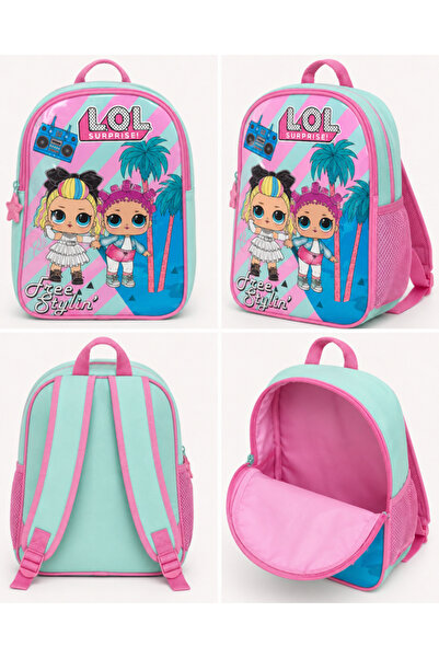 Taimi LOL Surprise Kids School Backpack Pink 6-in-1 Set Lightweight Book Bag ...