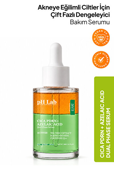 Ph Lab PhLab Akneye Eğilimli Ciltler için CİCA + AZELAIC ACID Çift Fazlı Deng...