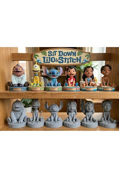 Genel Markalar Stitch Boyama Seti (5 Farklı Karakter )