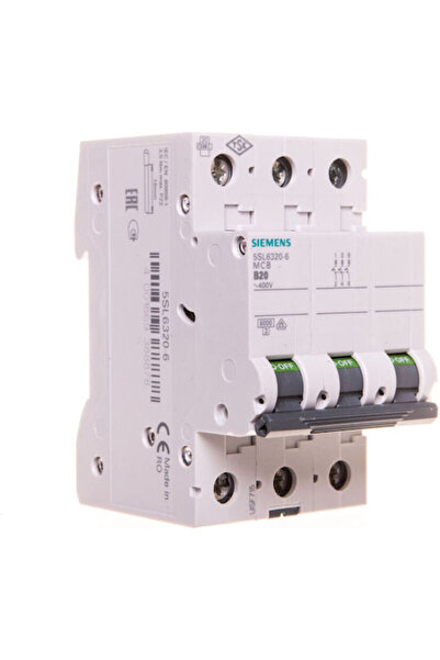 Siemens Disjunctor automat 20A tripolar AC 5SL6320-6