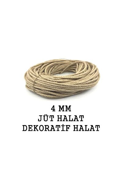 Altınyapı Hobi Market 4 mm Rope Urgan Rope Cord 10 Meters Decorative Rope