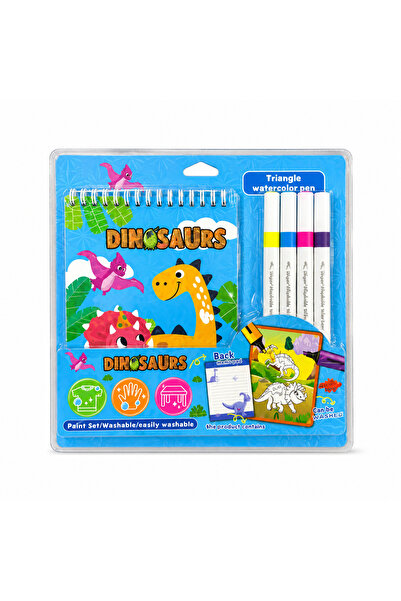 Generic Coloring Book with Erasable Color Set