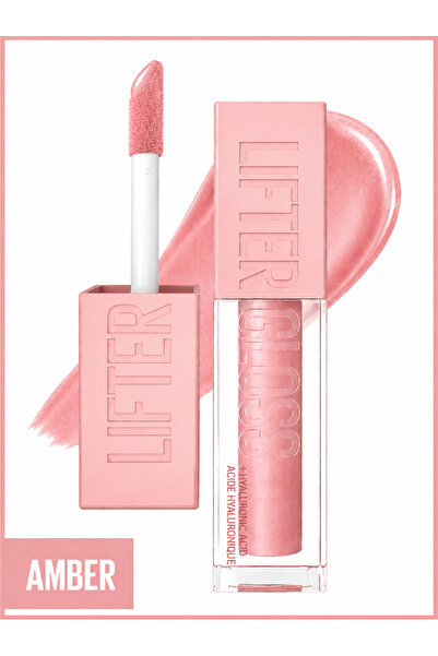 Şahin Amber Işıltılı Dudak Parlatıcısı Lip Gloss - Hyaluronik Asitli - 007 Am...