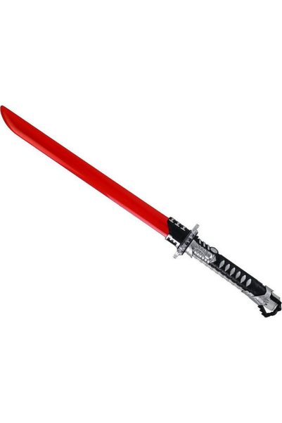 OEM Figurină cu sabie roșie luminoasă de samurai, armă de luptă, 75cm