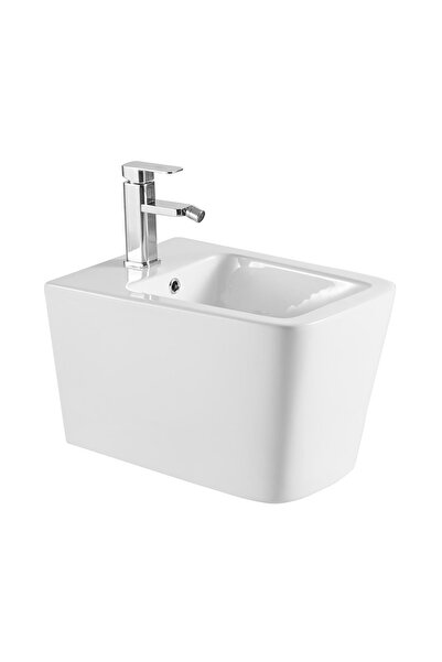 Karag LT 057F Μπιντέ αναρτώμενο White Glossy