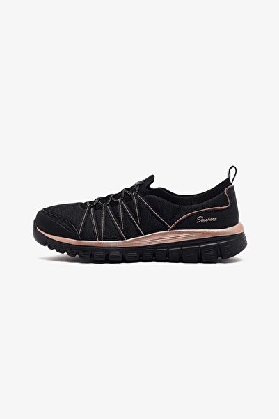 SKECHERS Women's Graceful Shoes 100888 Bkrg Black/Pink Juststep