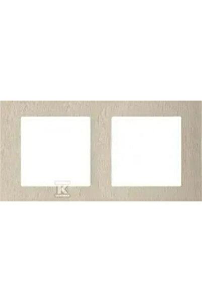 Kontakt-Simon Simon 55 Cadru 2 Culoare Nature Inox Șampanie Trn2/189