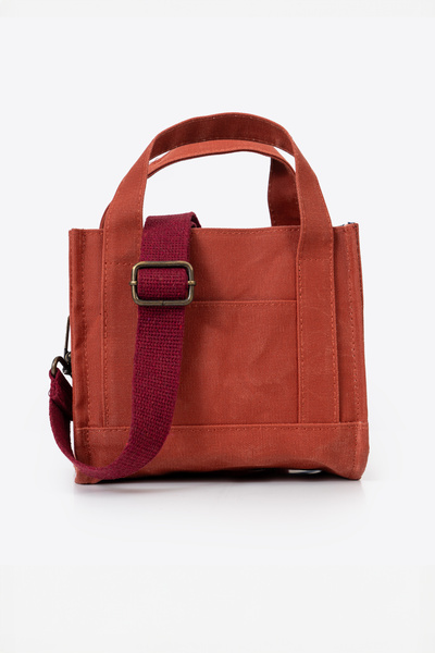 MANDOSİ Mini Size Canvas Shoulder Bag with Adjustable Shoulder Strap, Water R...