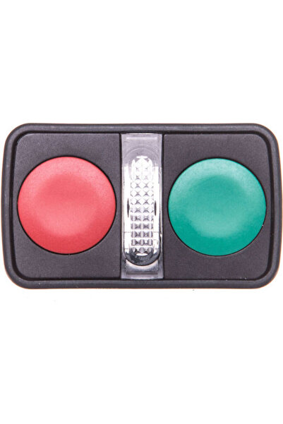Schneider Electric Comutator On-Off cu buton, dublu, verde, 1 buc. Cod: ZB5AW...
