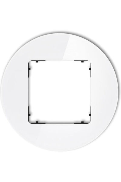 KARLIK Ramă Universală Icon, cu design simplu, cu efect de sticlă, bază albă,...