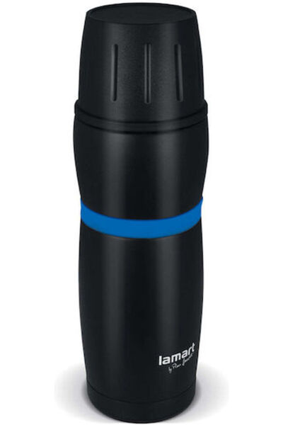 LAMART Termos din sticlă și plastic 480ml Negru Cod: LT4053