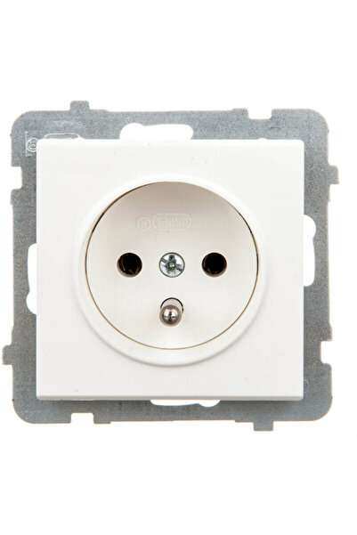 OSPEL Priză electrică simplă Sonata Ecru