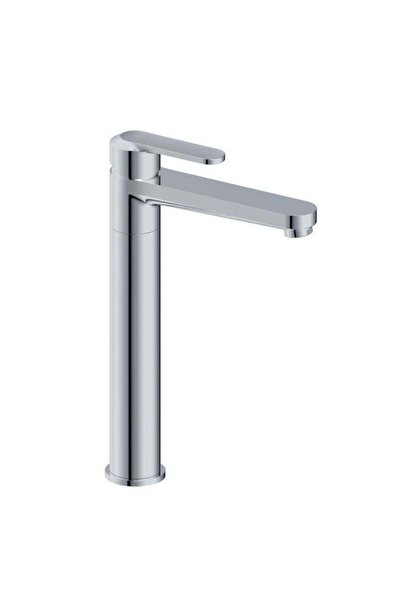 Danube Home Milano Pia Art Basin Mixer W/Out Pop Up Waste Brass Tall Basin Mi...