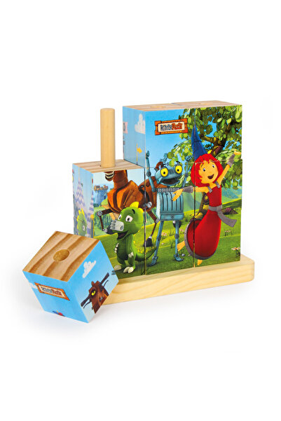 Small Foot Ritter Rost Puzzle Cub din Lemn 5825