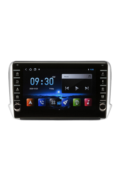 AUTONAV Navigatie Android GPS Dedicata Peugeot 208 2012-2018, Model PRO 128GB...
