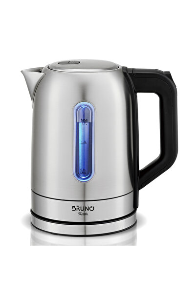 Bruno BRN-0213 Βραστήρας νερού ανοξείδωτος 1.7L 2200W, Inox