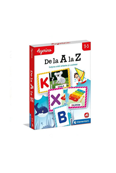 CLEMENTONI Primele tale litere – Joc educativ, 3 ani+