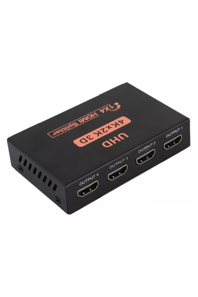 POWERTECH HDMI splitter PTH-048, 4 σε 1, 4K/60Hz, μαύρο
